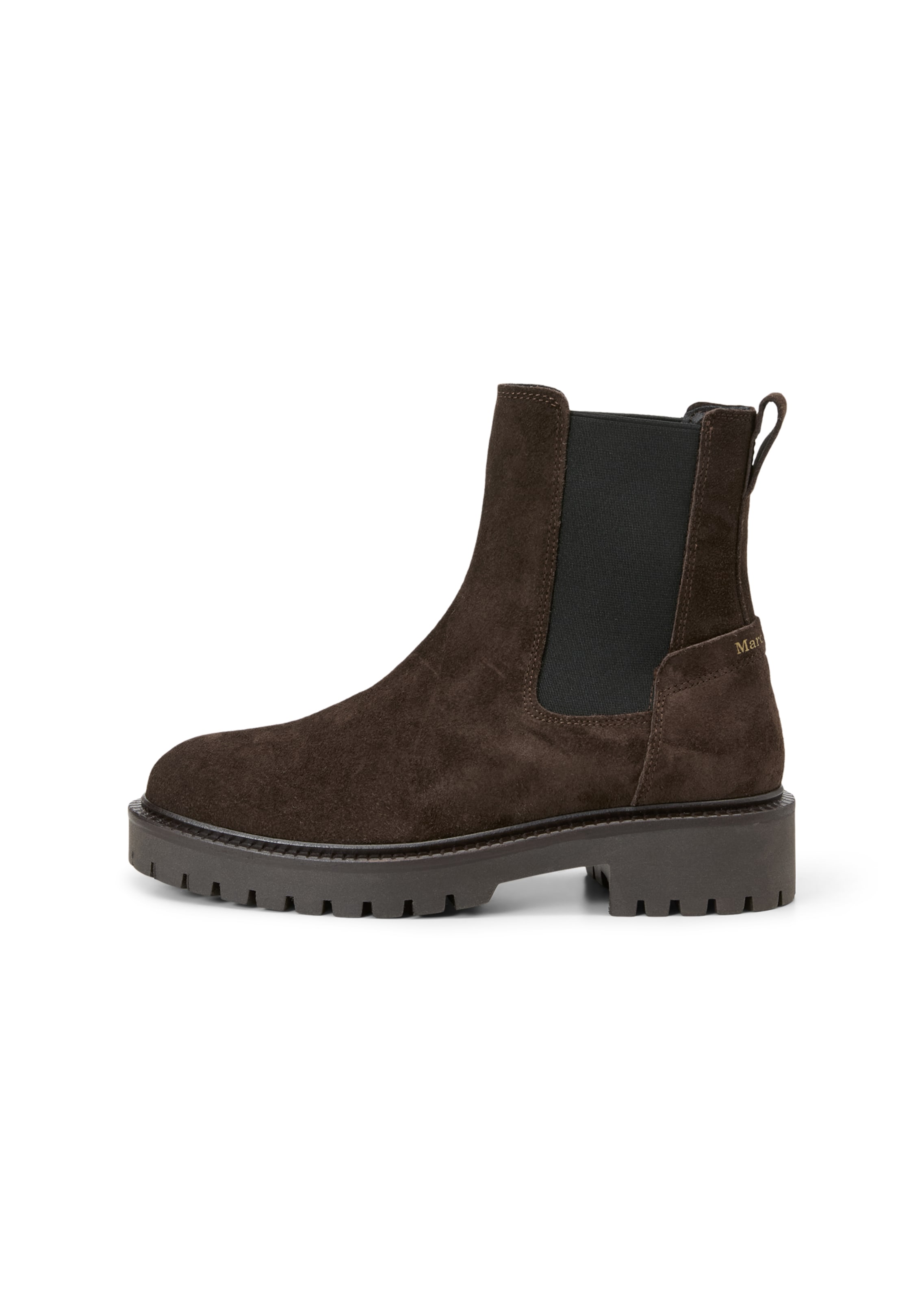 Marc O'Polo Chelsea Boots 'Phia' in Brown: front