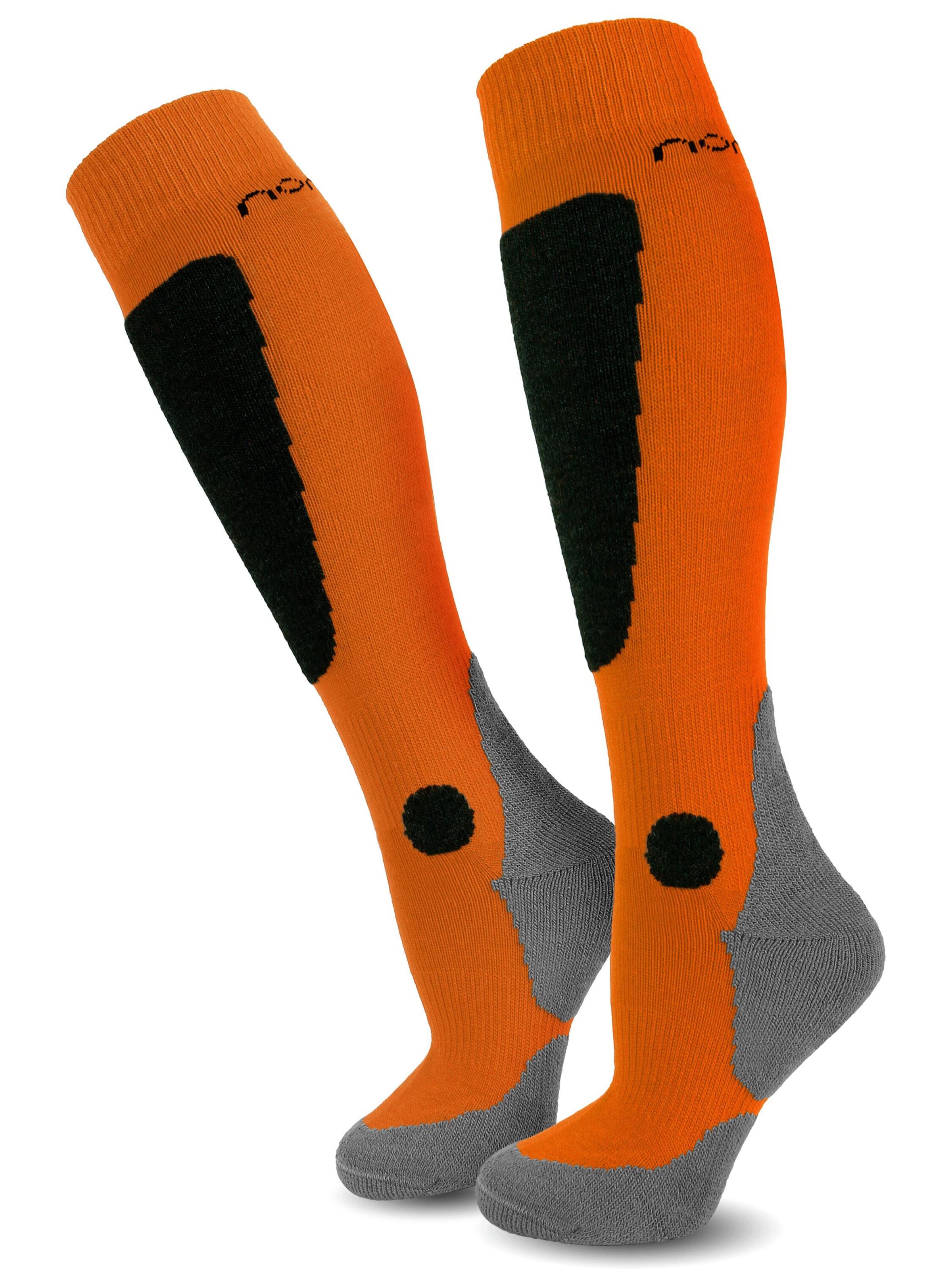 normani Sports socks in Orange: front