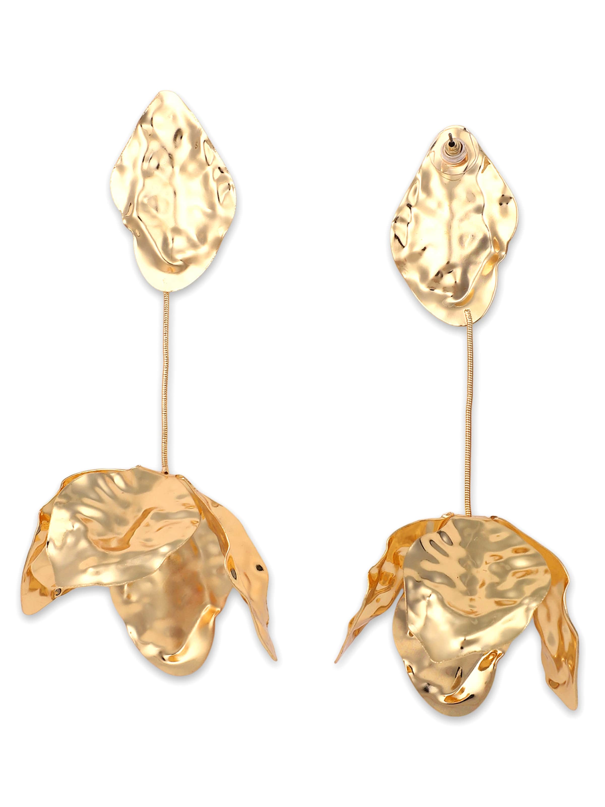 SOHI Náušnice 'Theda' - Zlatá