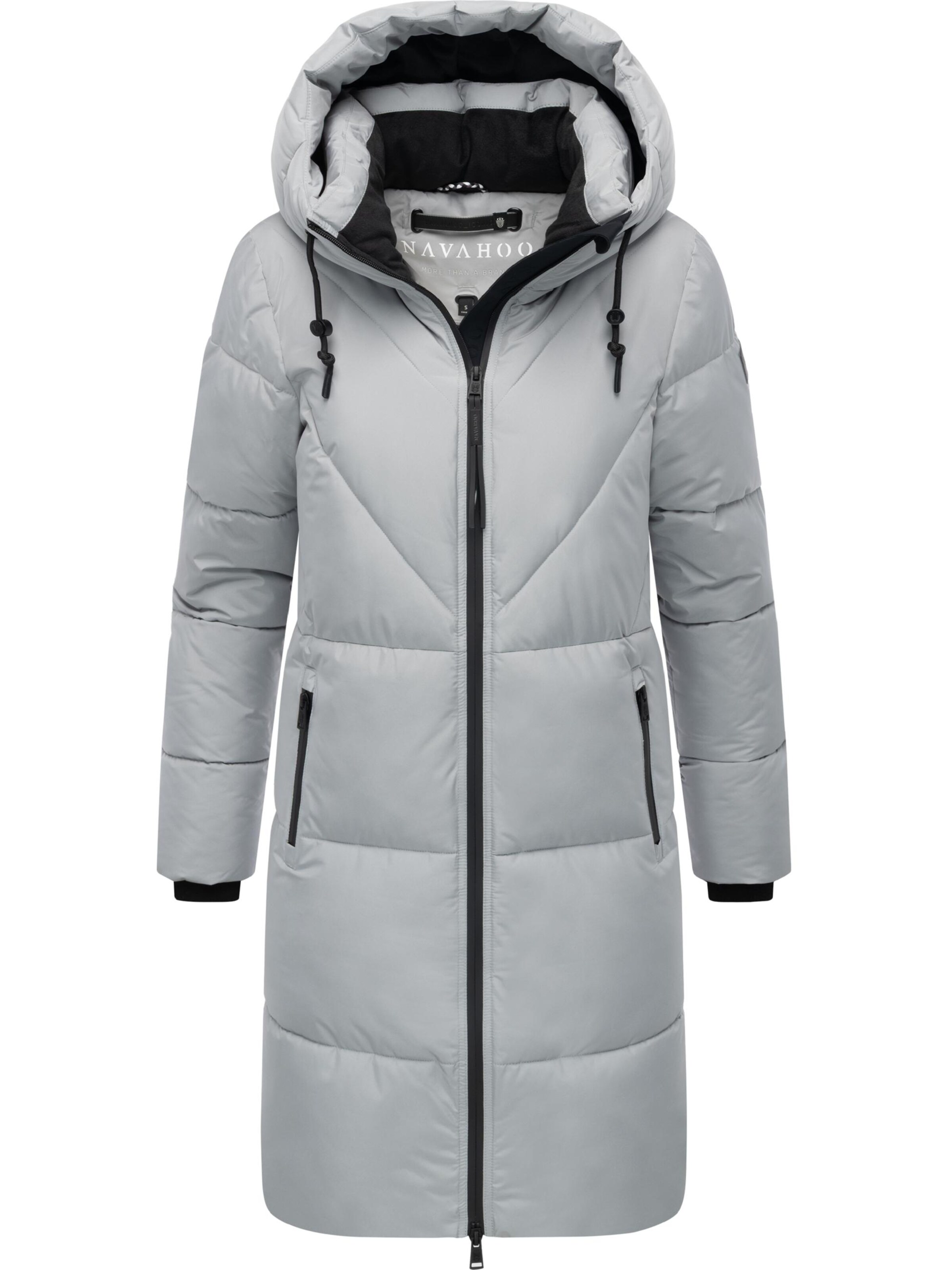 NAVAHOO Зимнее пальто 'Kältekuschel XIV' в Серый