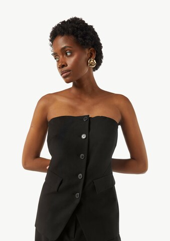 COMMA Top in Zwart