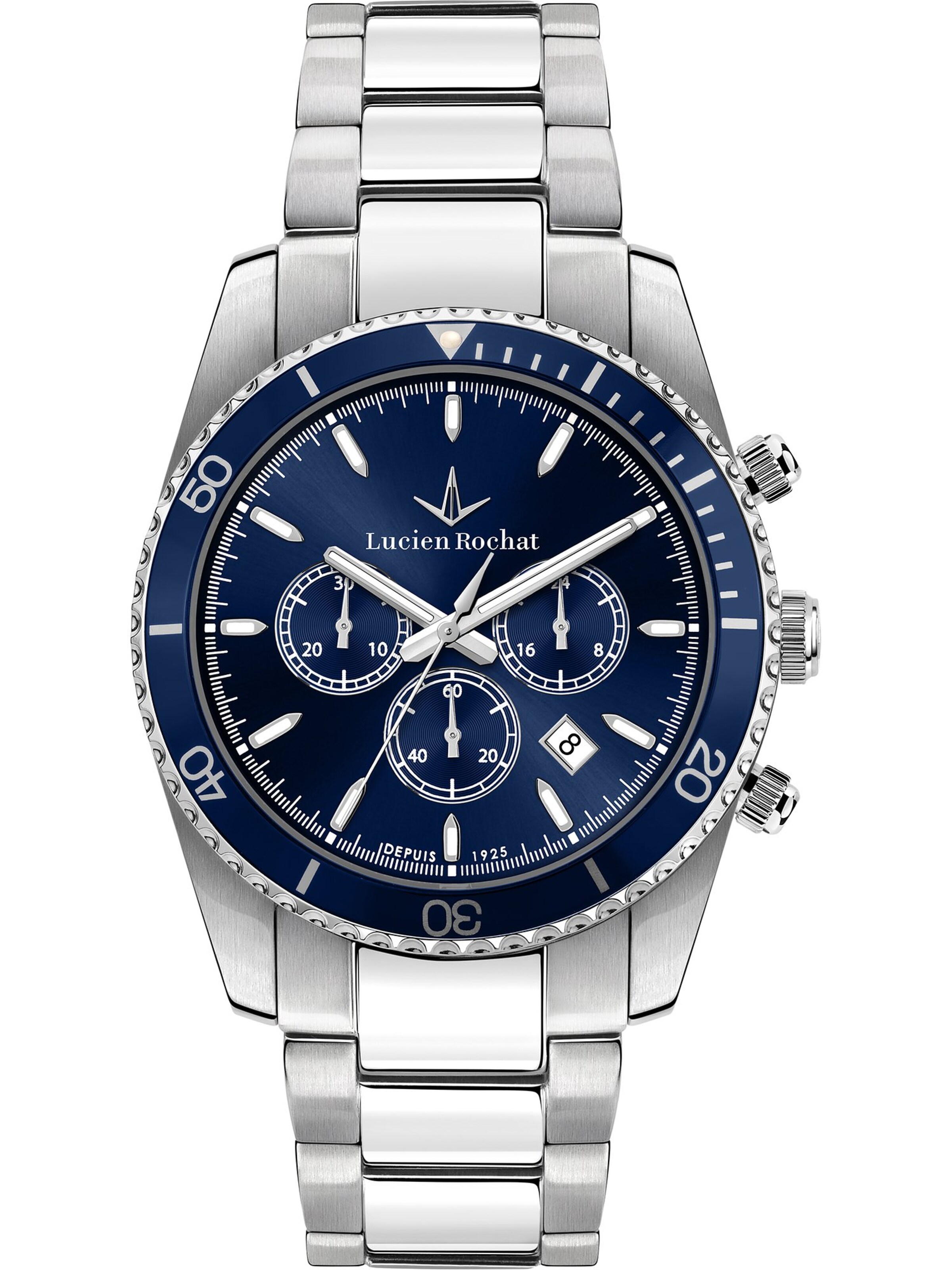 Lucien Rochat Analog Watch in Blue: front