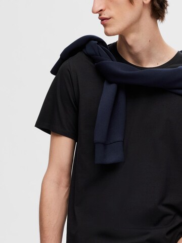Maglietta 'Roland' di SELECTED HOMME in nero