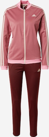 Survêtement 'Essentials 3-Stripes' ADIDAS SPORTSWEAR en rose : devant