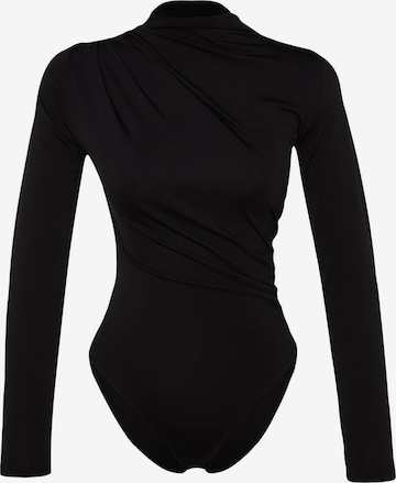 Trendyol Shirtbody in Schwarz: Vorderseite