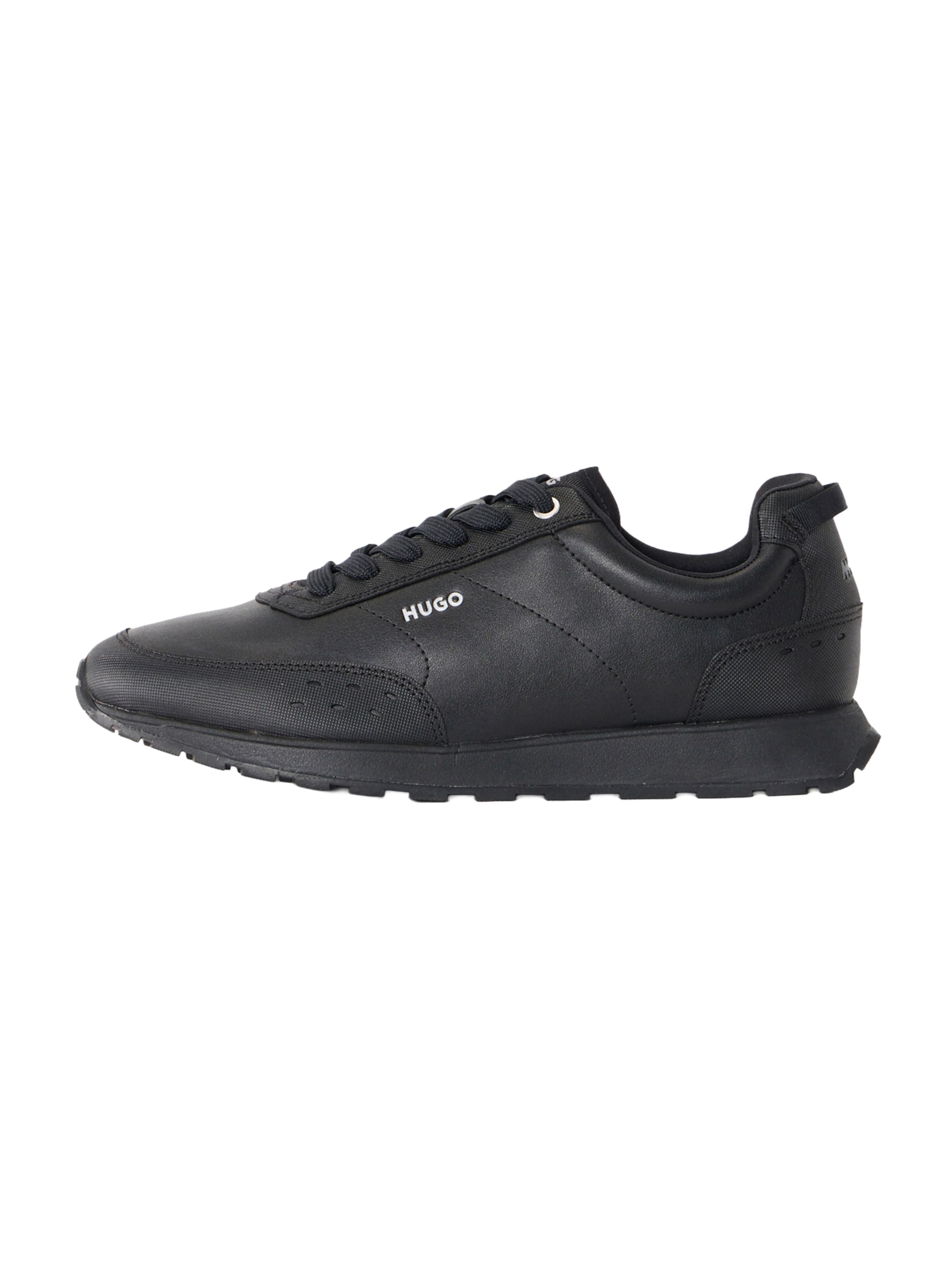 Sneaker bassa di HUGO in nero: frontale