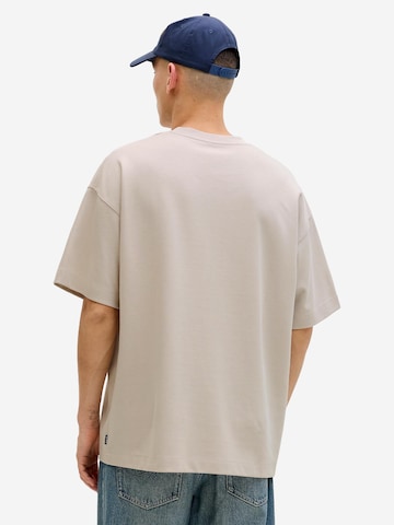 JACK & JONES Shirt 'Barron Tee' in Beige