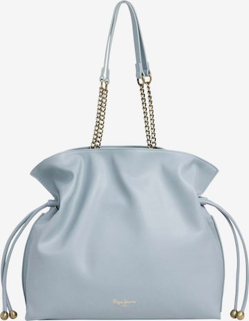 Pepe Jeans Handtasche in Blau: Vorderseite