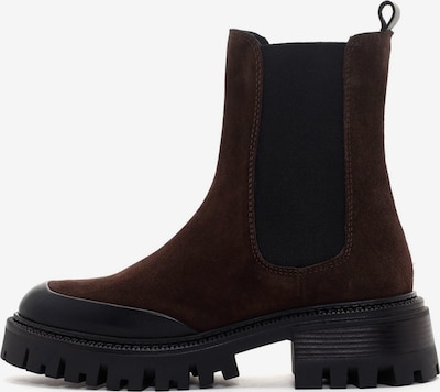 Derimod Chelsea Boots in dunkelbraun / schwarz, Produktansicht