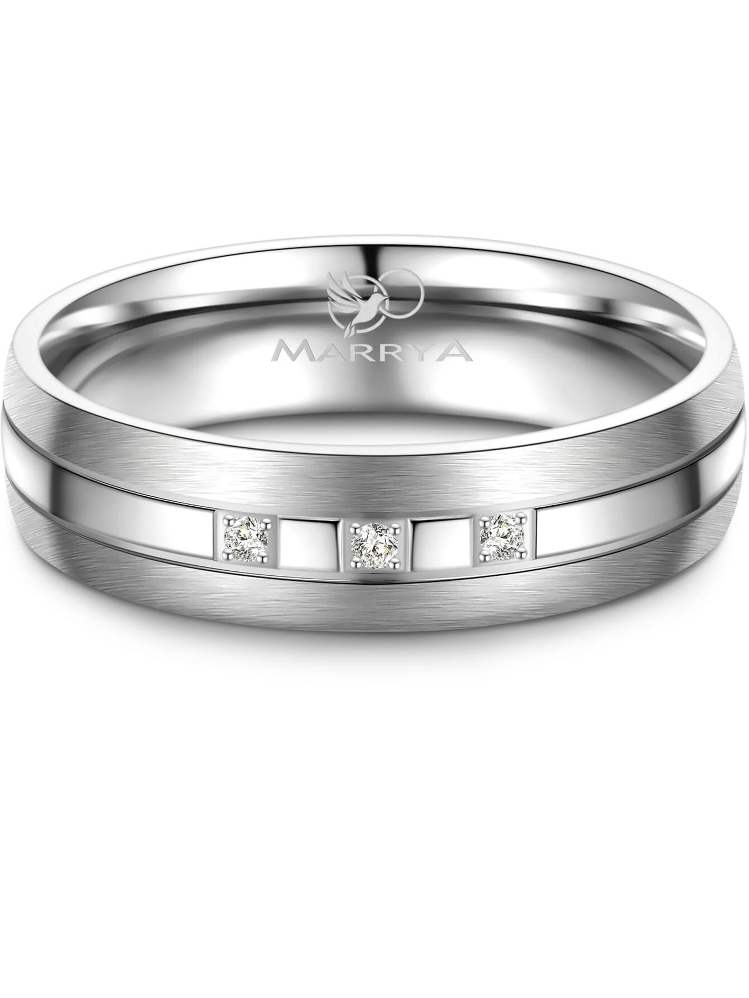 MARRYA - Anillo 'MARRYA SI-07 Ehering aus Silber' en plata