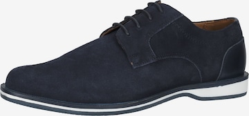 Gordon & Bros Lace-Up Shoes in Blue: front