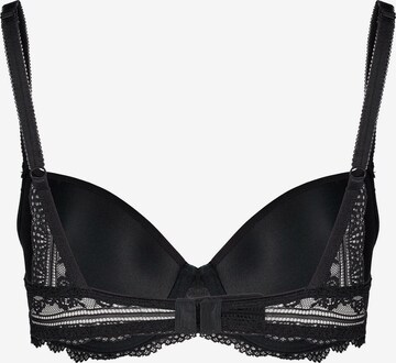 HUBER Push-up Bra 'Jenny' in Black