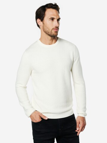 KOROSHI Sweter w kolorze biały