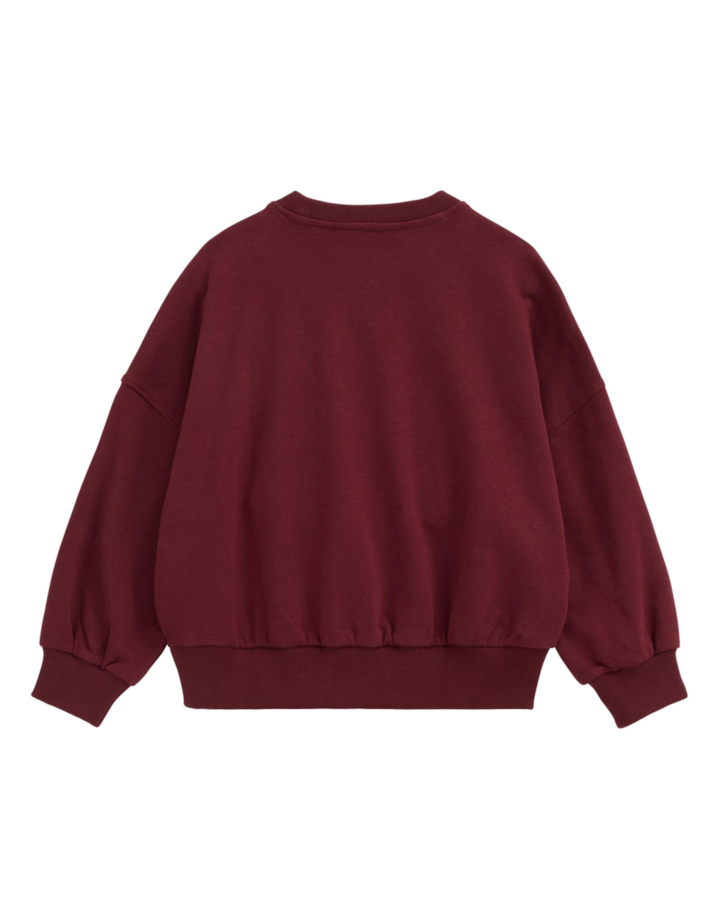 Bluză de molton de la WE Fashion pe roșu