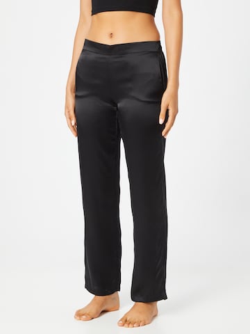 ETAM Pyžamové kalhoty 'PEARLY' – černá: přední strana