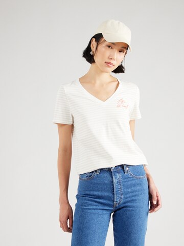 s.Oliver RED LABEL Shirt in Beige: voorkant