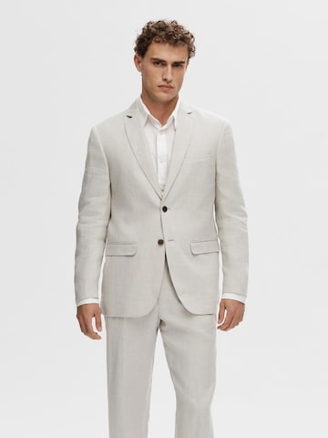 SELECTED HOMME Regular Fit Sakko in Beige: predná strana