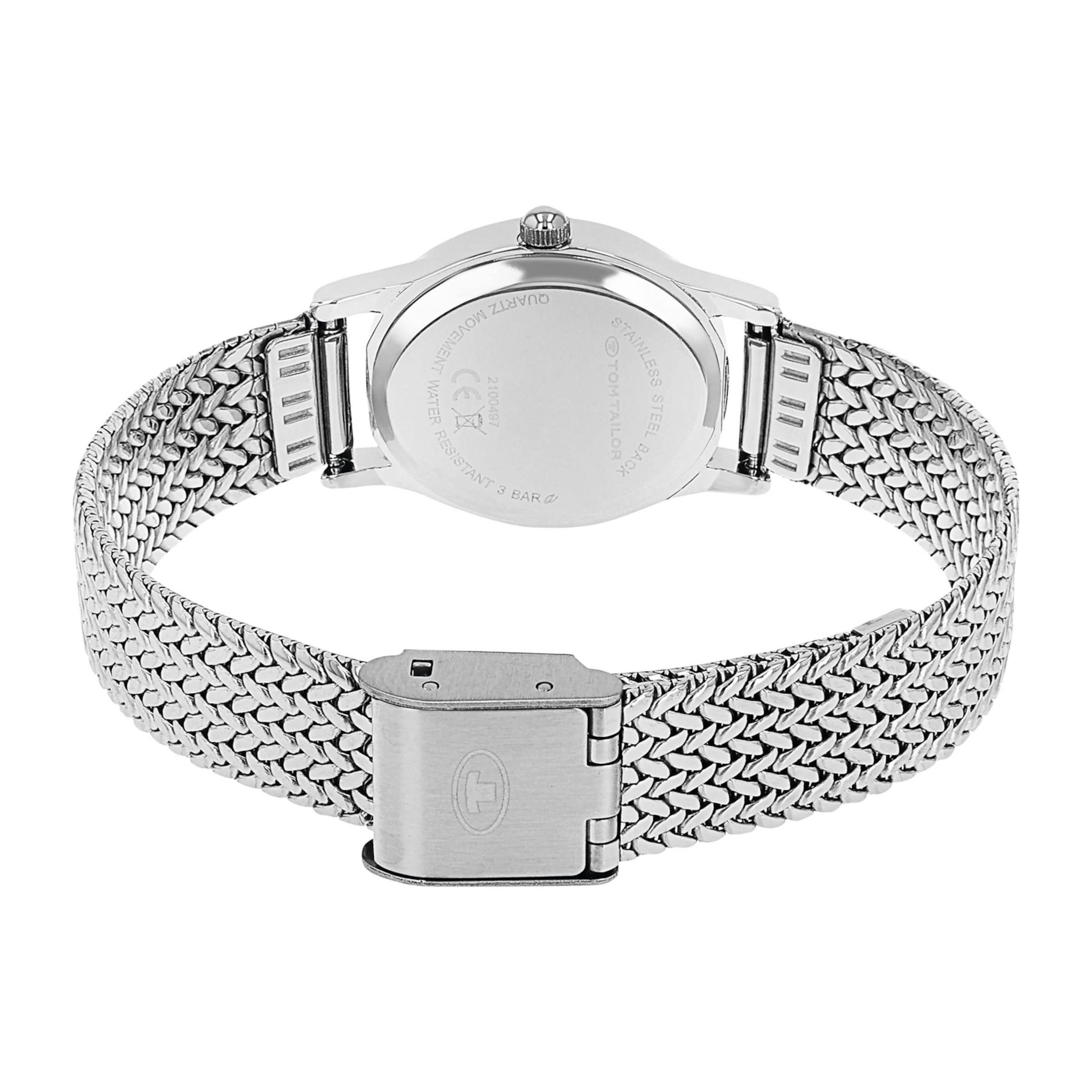 TOM TAILOR Analog Watch in Silver