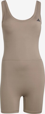 ADIDAS PERFORMANCE Sports suit 'ONESIE' in Brown: front
