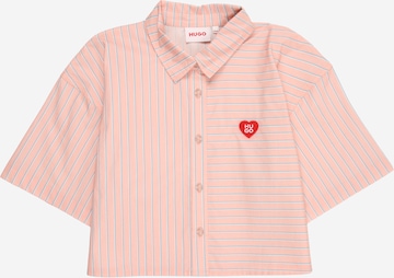 HUGO Pusero värissä vaaleanpunainen: etupuoli