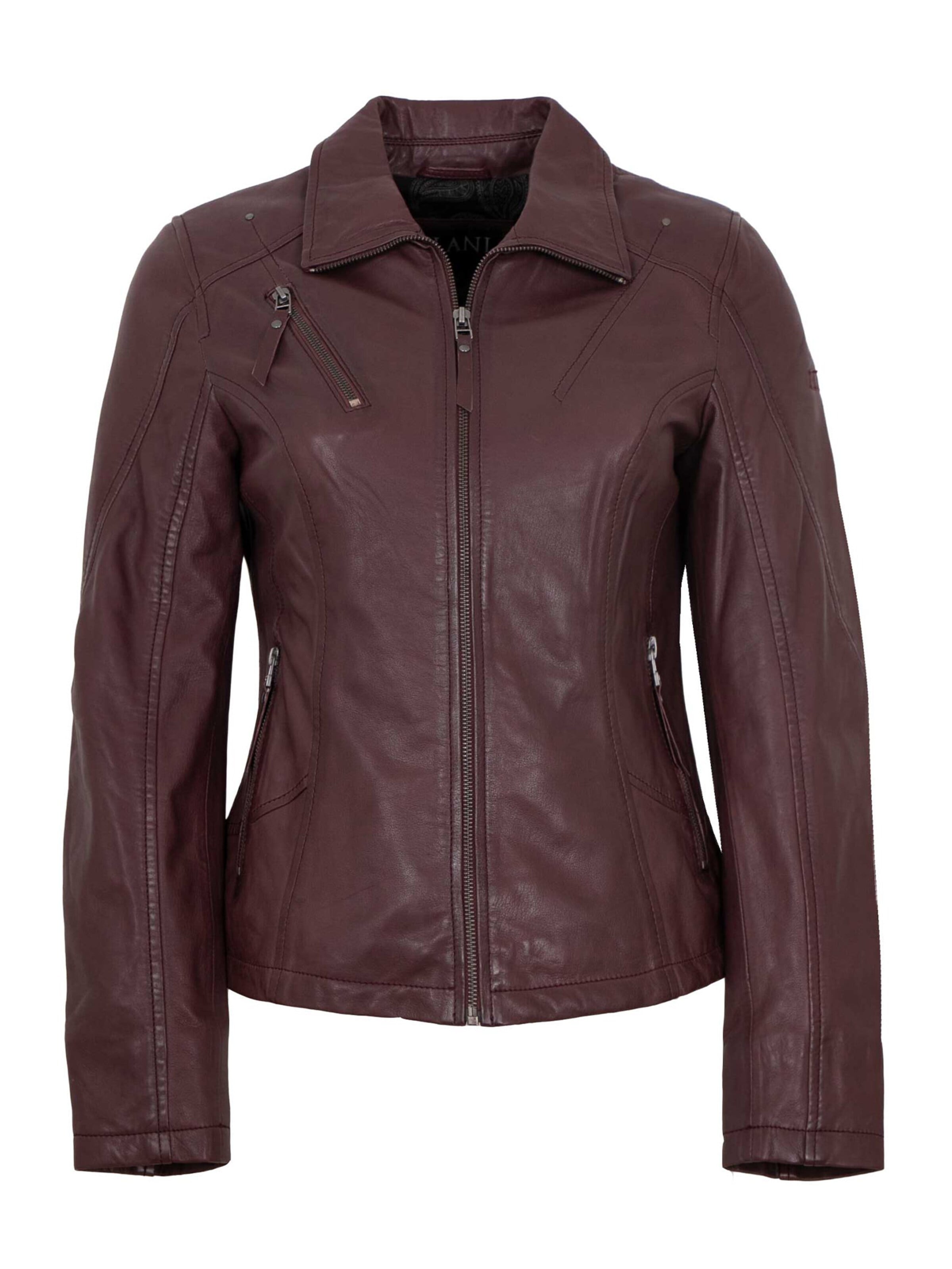 Jilani Between-Season Jacket 'Dalma' in Red: front