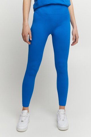 The Jogg Concept Skinny Legginsy w kolorze niebieski: przód