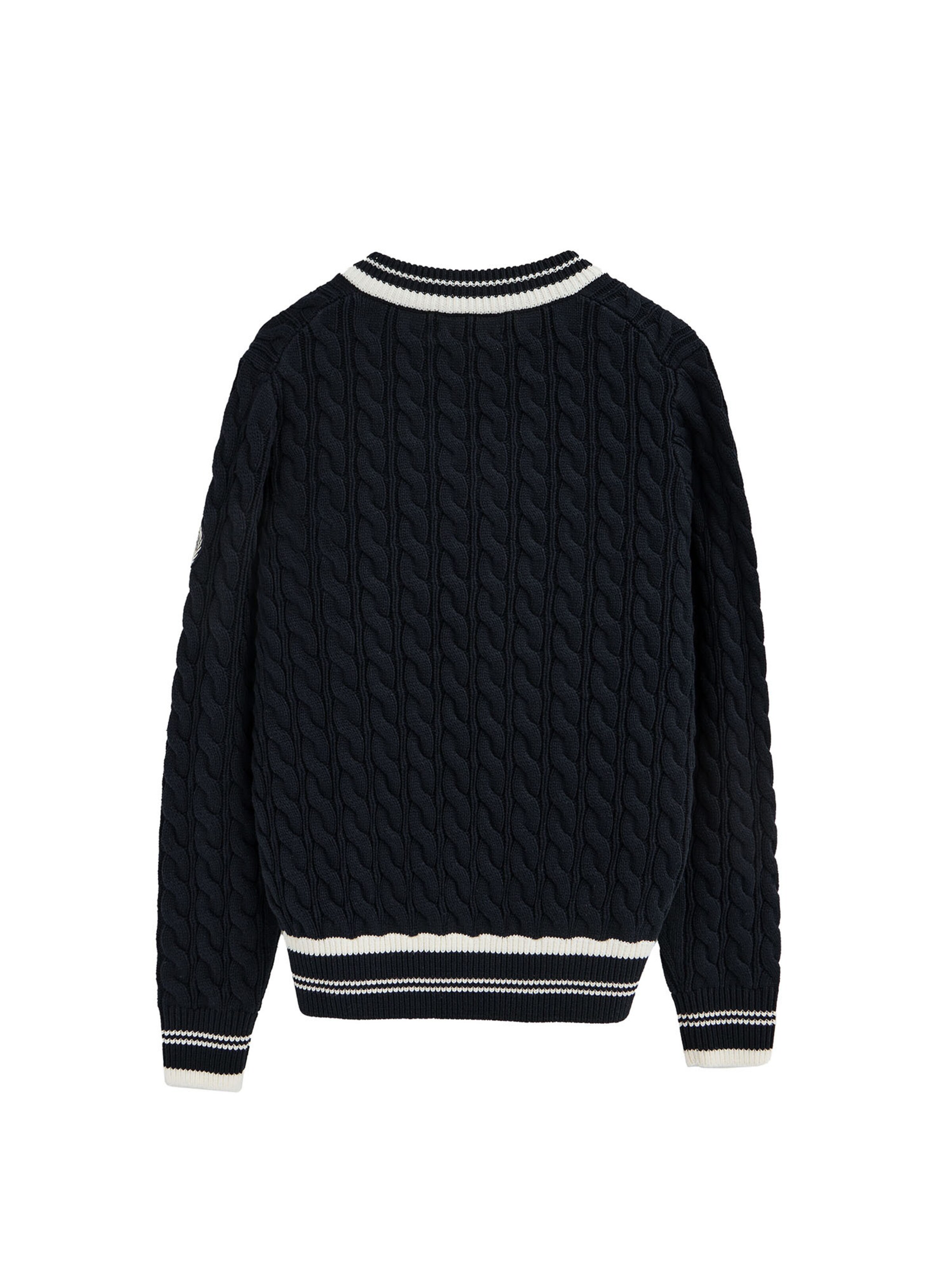 Polo Club Pullover in Schwarz