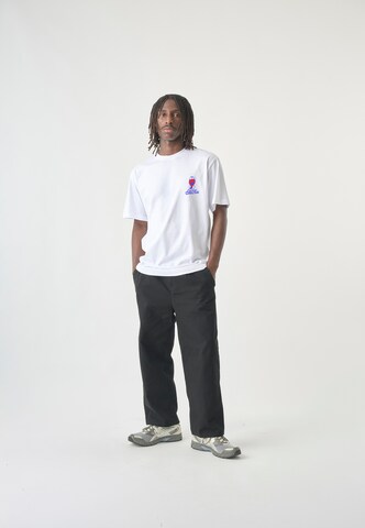 Cleptomanicx Shirt 'Cuisine' in Wit