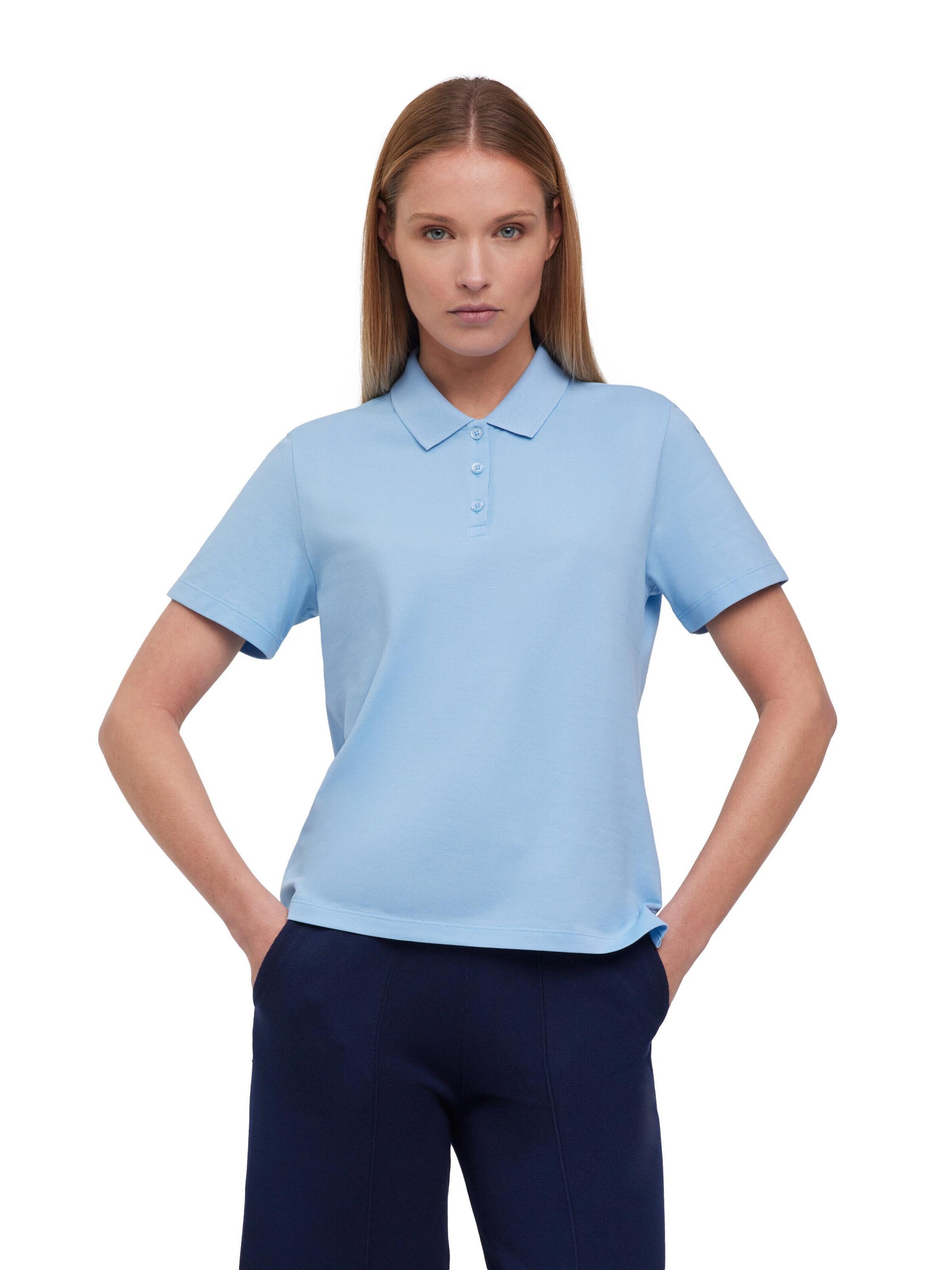 FALKE Shirt 'Essential Boxy' in Blue: front