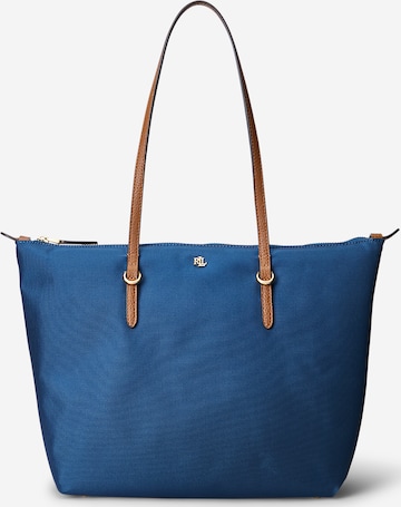 Lauren Ralph Lauren Shoulder Bag 'KEATON' in Blue: front