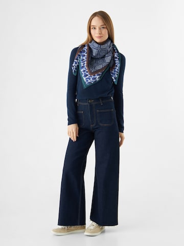 CODELLO Shawl in Blue