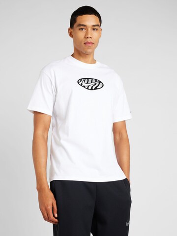 Nike Sportswear Shirt 'M90 AM DAY' in White: front
