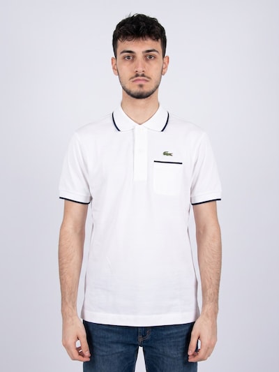 LACOSTE Shirt 'T-shirt S/S White' in S in White, Item view