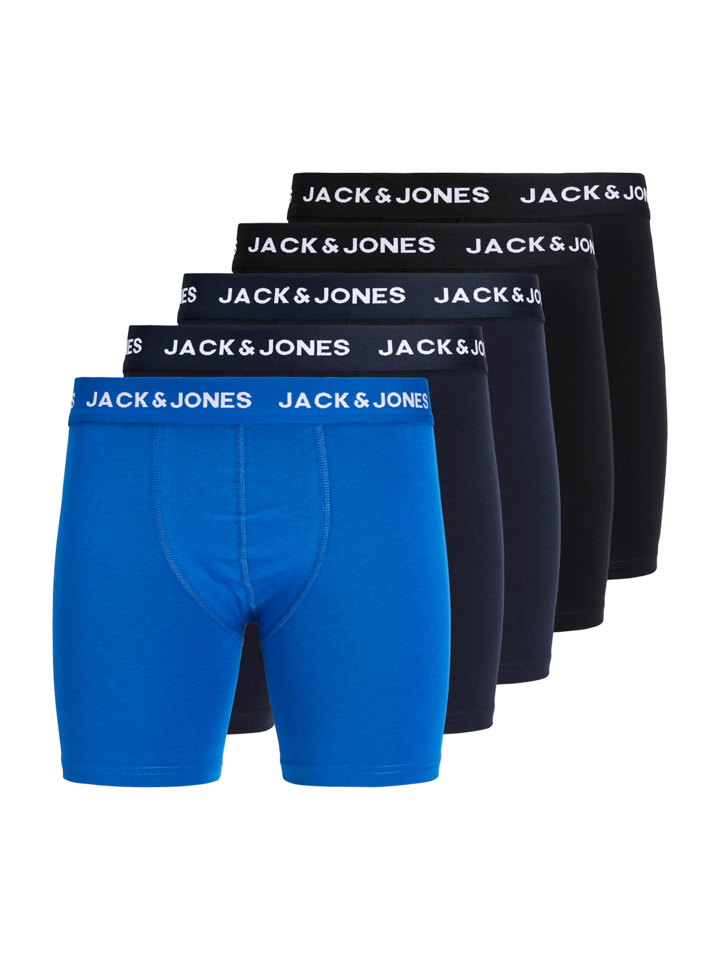 JACK & JONES Boxer shorts 'JACCARL' in Blue: front