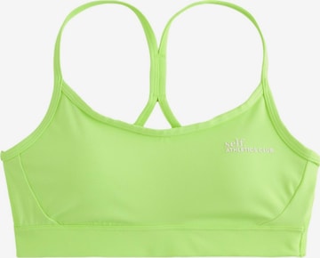 Soutien-gorge self. en vert : devant