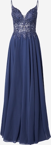 MAGIC NIGHTS Iltapuku värissä sininen: etupuoli