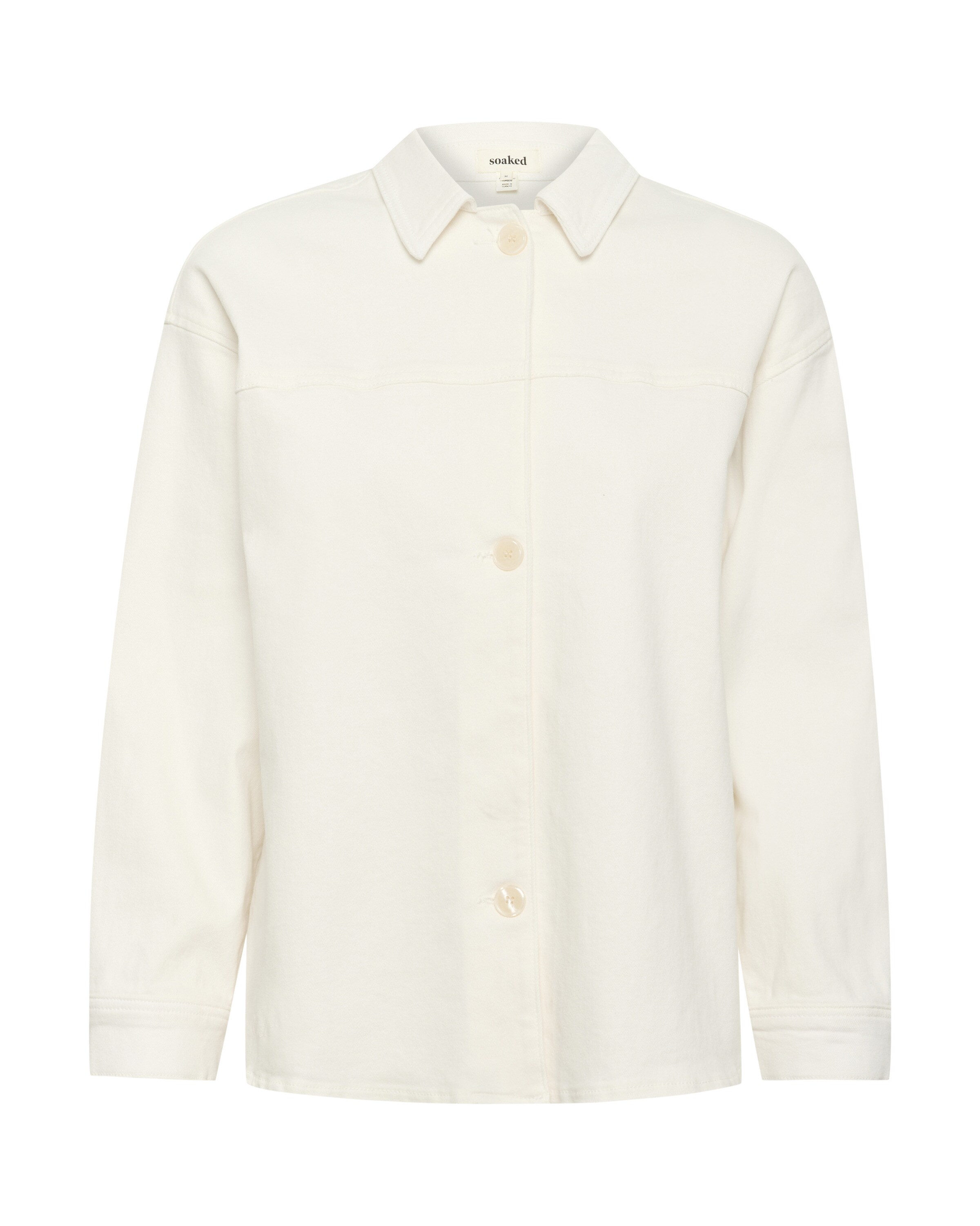 SOAKED IN LUXURY Bluse 'Selino ' in Weiß: Vorderseite