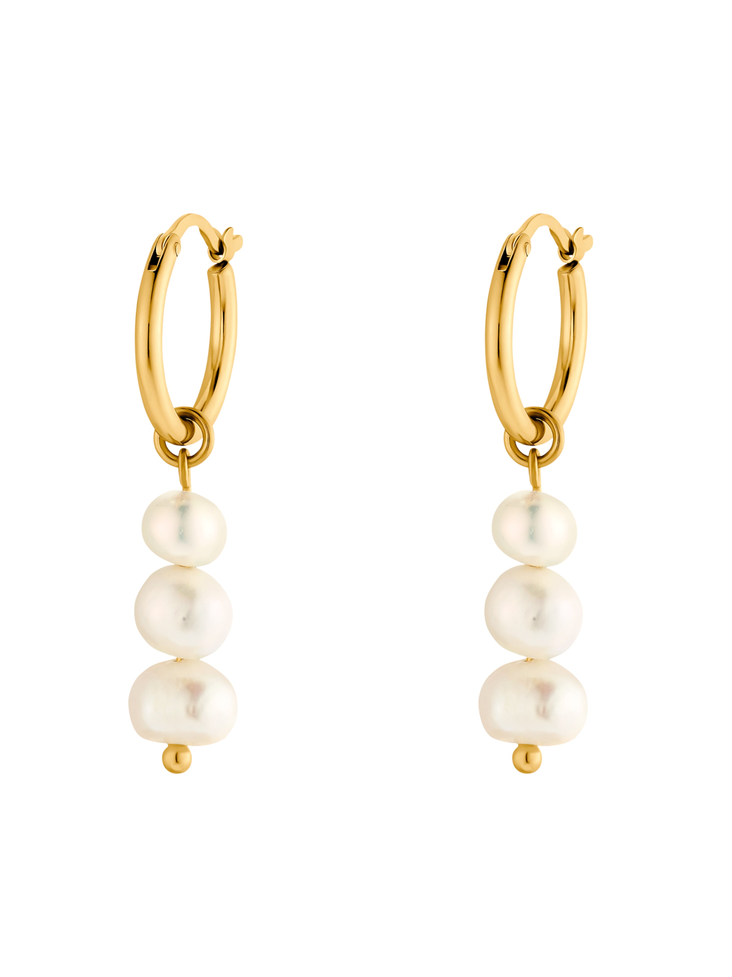Heideman Earrings 'Maja' in Gold: front