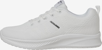 JACK & JONES - Zapatillas deportivas bajas 'Croxley' en blanco: frente