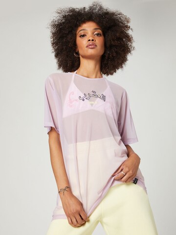 T-shirt 'Pia' VIERVIER en violet : devant