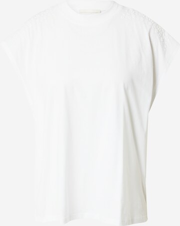 ESPRIT - Camisa 'Aw Tee 17' em branco: frente