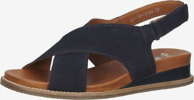 ARA Sandales en bleu nuit, Vue avec produit