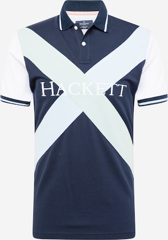 Hackett London Тениска в синьо: отпред