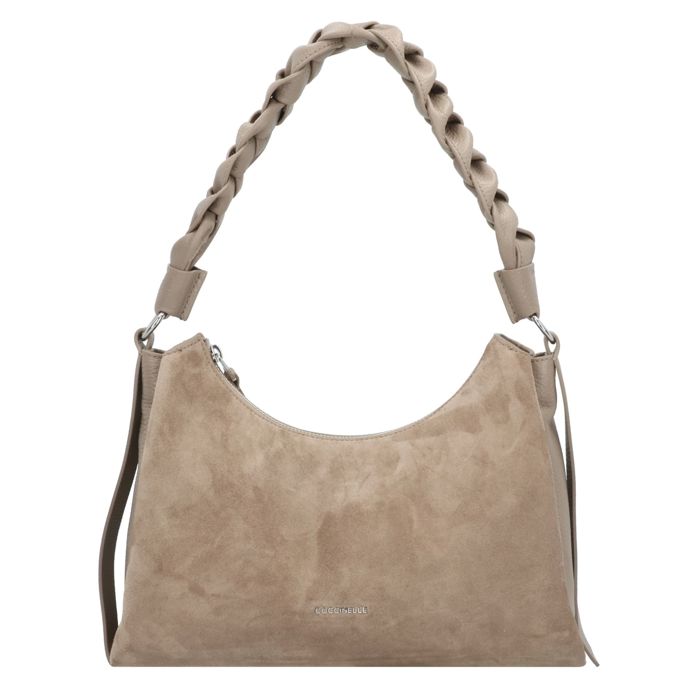Borsa a mano 'Boheme' di Coccinelle in marrone: frontale