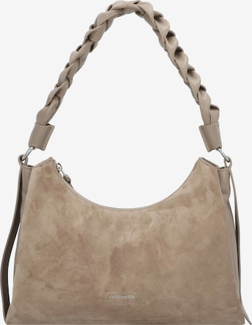 Sac bandoulière 'Boheme' Coccinelle en marron : devant