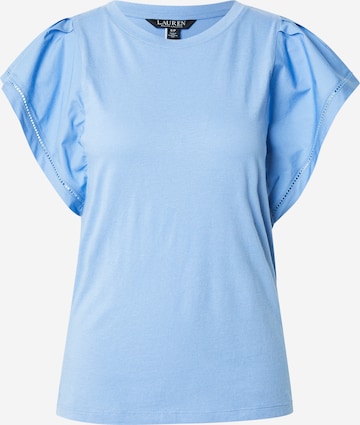 mėlyna Lauren Ralph Lauren Marškinėliai 'Uptown': priekis