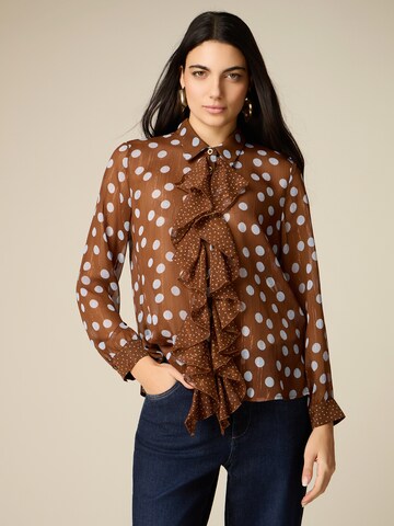 oltre Bluse‌‌‌‌‌‌‌‌‌ in Braun