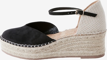 Next Espadrillo värissä musta: etupuoli
