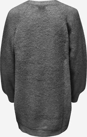 JDY Knit Cardigan 'Ingeborg' in Grey