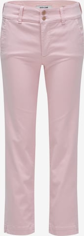 Salsa Jeans Slim fit Chino trousers in Pink: front